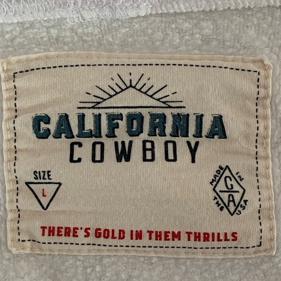 California Cowboy Apres Ski Team Sweatshirt Size L - Picture 5 of 9
